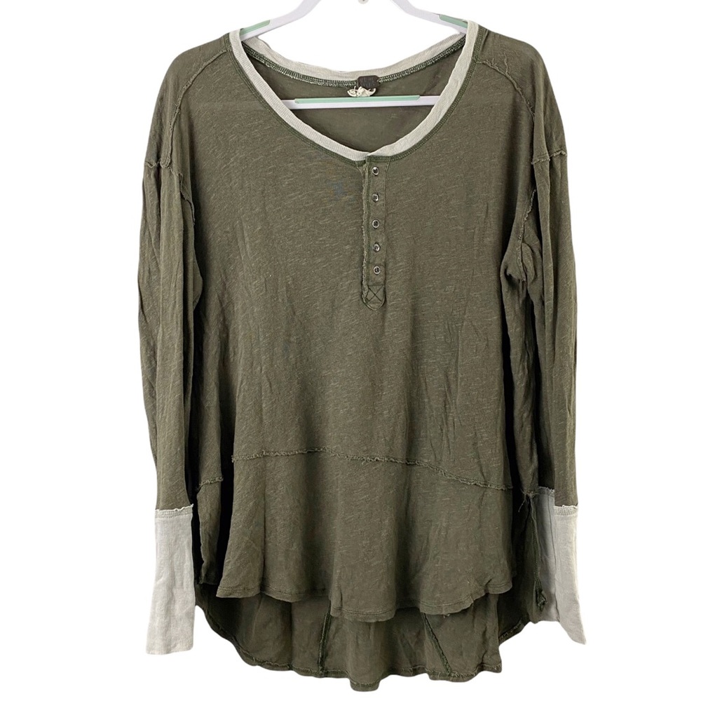 Free People Linen Top